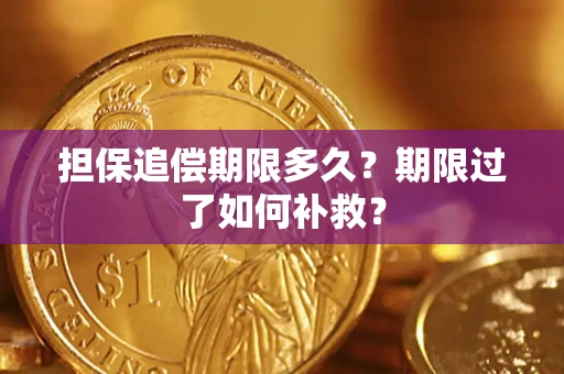 济南担保追偿期限多久？期限过了如何补救？