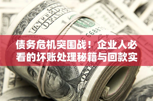 济南债务危机突围战！企业人必看的坏账处理秘籍与回款实战指南